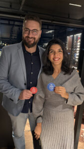 Jonas Esteves e Juliana Bueno