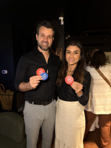 Gustavo Berton e Carolina Aguaidas