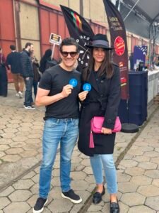 Luciano Amorim e Amanda Kreling