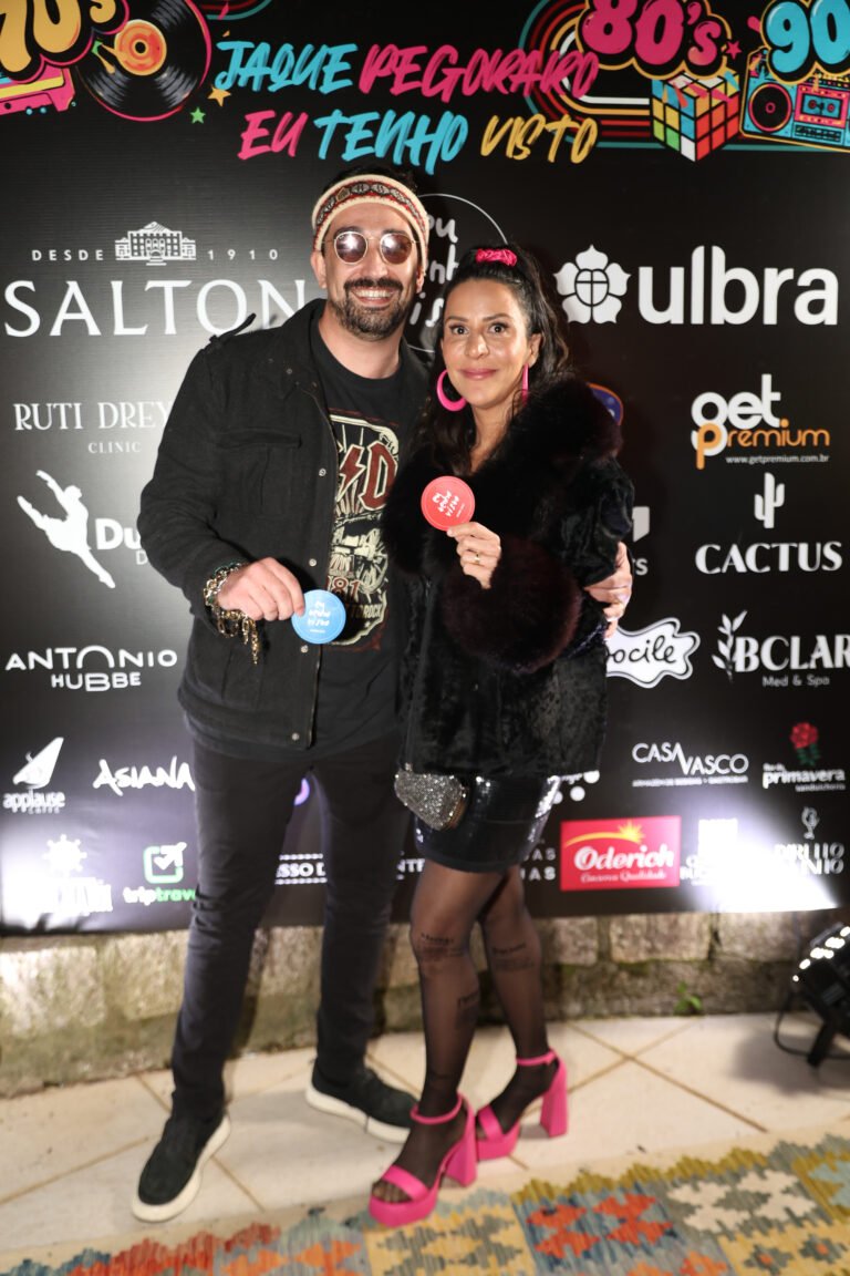 Leandro Solto e Alexandra Borba