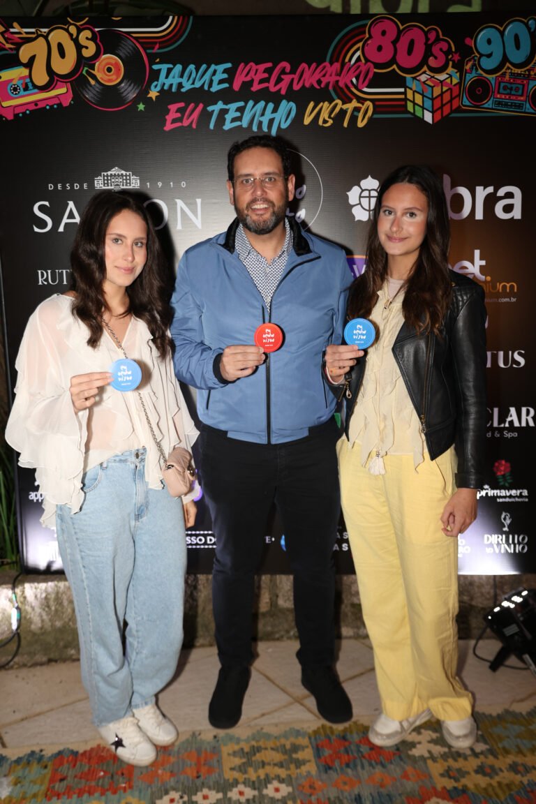 Martina, Ruy e Maria Vitória Irigaray