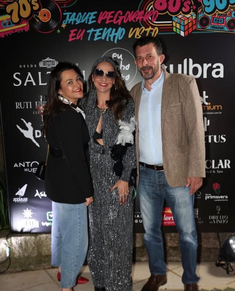 Carol, Jaque e Claudio Pegoraro