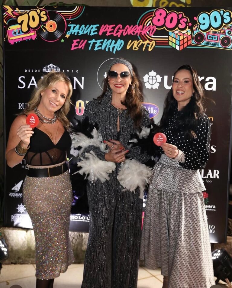 Tati Forster, Jaque Pegoraro e Dra. Ruti Dreyer